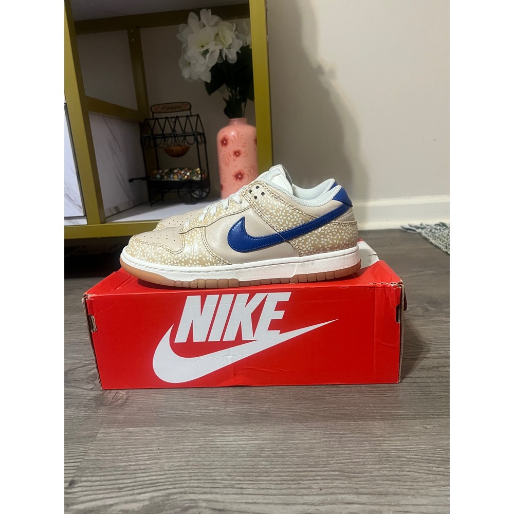 Nike Dunk Low Premium Men's Montreal Bagel Sesame DZ4853-200 Size 7.5